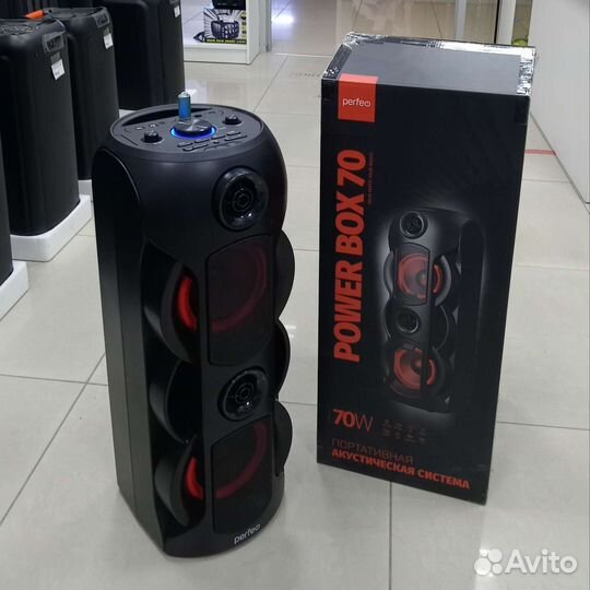 Мощная портативная колонка Power Box 70