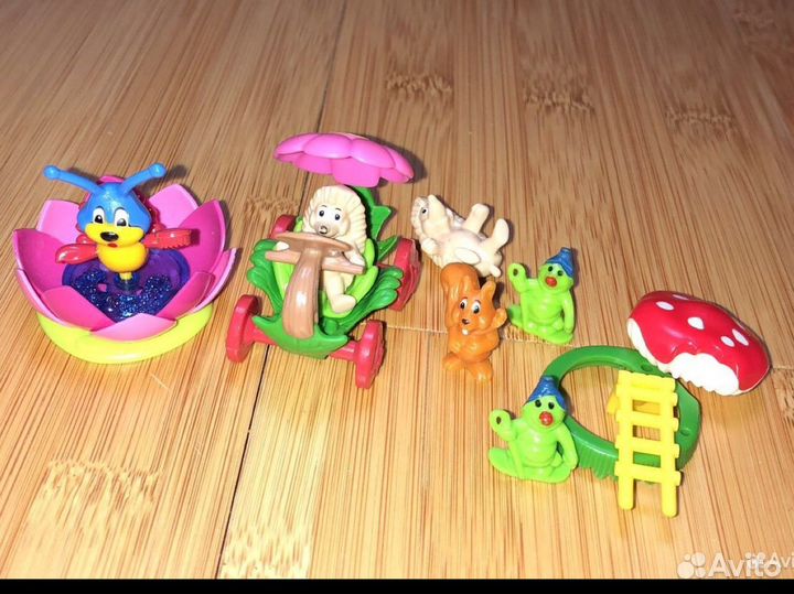 Киндер редкая сборка 90-х перевертыши