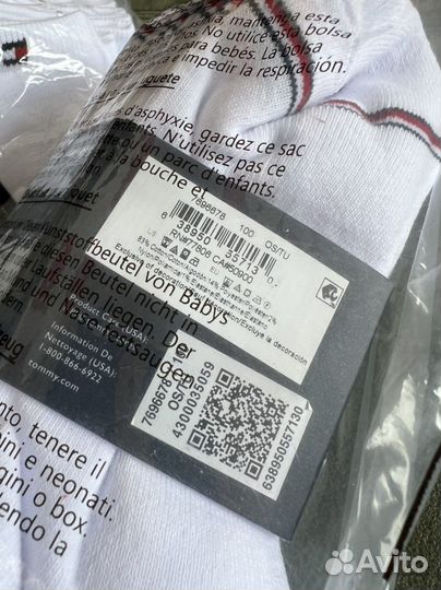 Носки женские Tommy Hilfiger 6 пар Оригинал