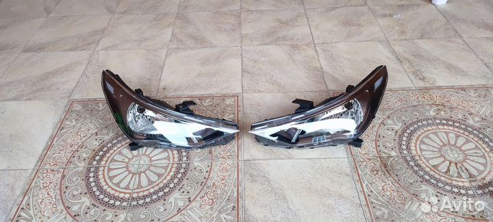 Фары на hyundai solaris 2