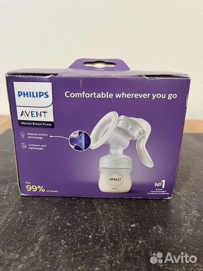 Молокоотсос philips avent ручной