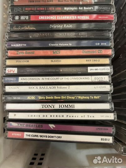 Музыкальные cd диски