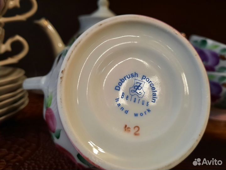 Чайный сервиз Dobrus porcelain Belarus