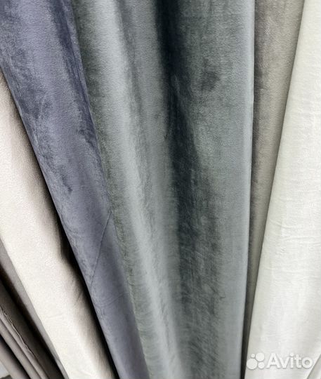 Бархат велюр блэкаут