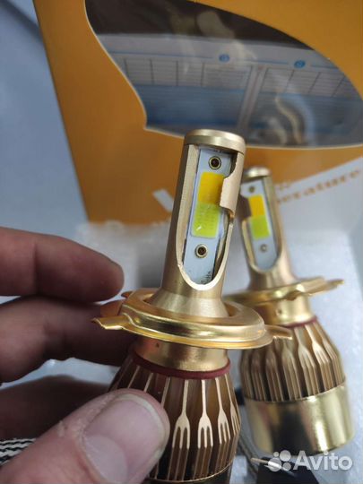Светодиодные лампочки h4