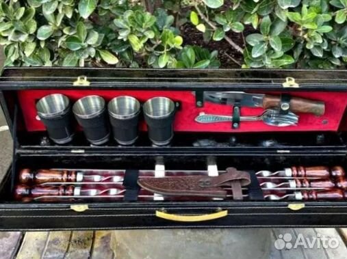 Шашлычный набор. Подарочный набор для мужчины