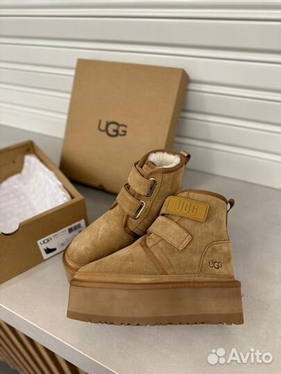 Ugg Neumel Platform Buckle Chestnut