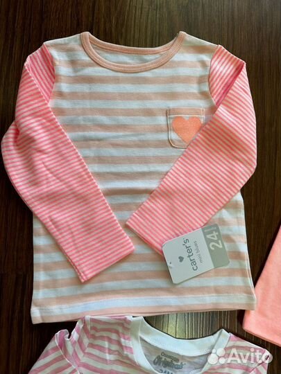 Одежда новая carters для девочки 24 мес. 92 раз