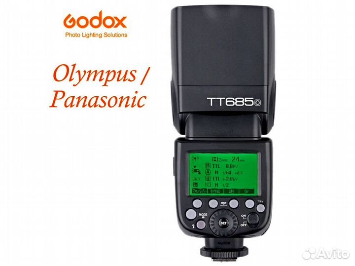 Вспышка Godox TT685O на Olympus / Panasonic
