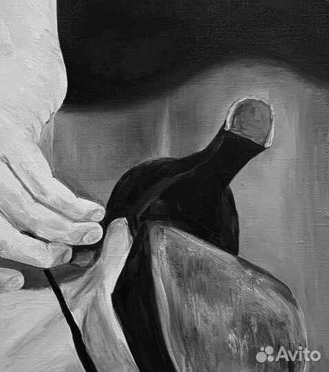 Картина маслом на холсте 