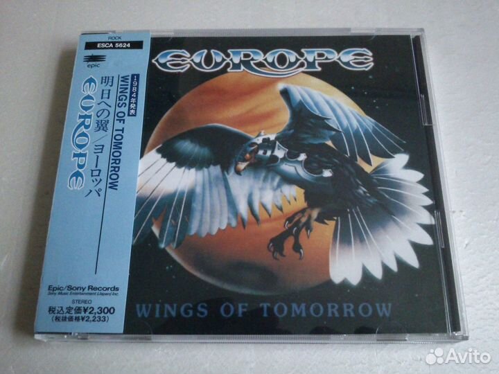 Europe 1984 'Wings of tomorrow' japan cd