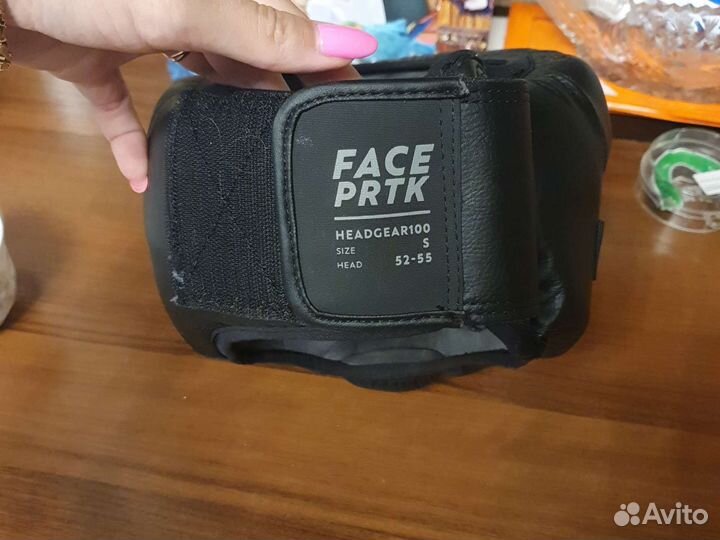 Боксерский шлем с бампером