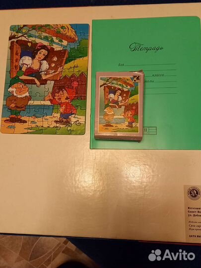 Детские картины из пазлов