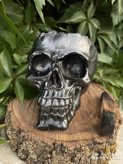 Череп подсвечник подставка для благовоний