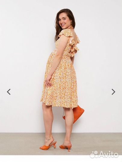 Цветочное платье для беременных LC Waikiki 46