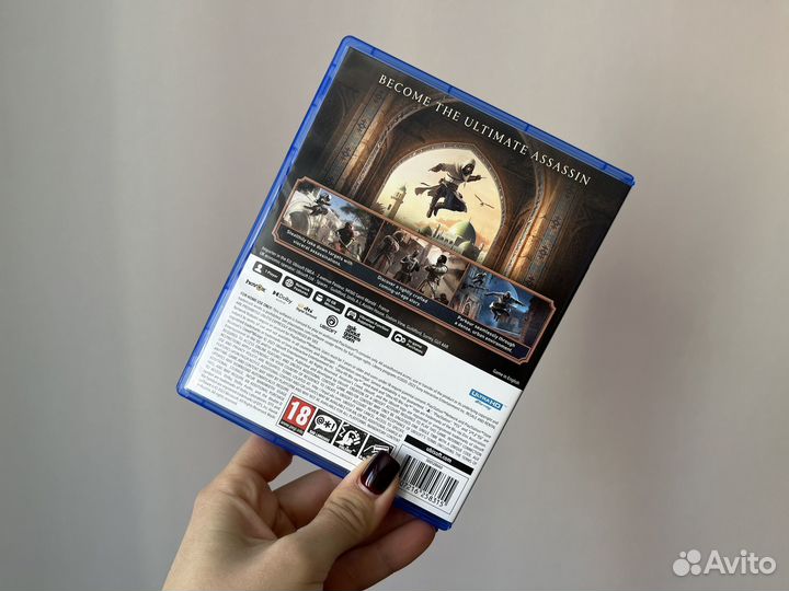 Диск assassins creed mirage ps5