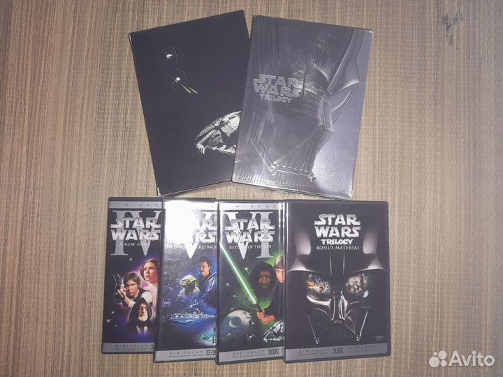 DVD Звездные войны, Омен, Гарри Поттер, Дюна