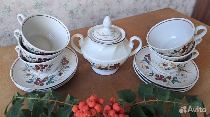 Чайный сервиз СССР Рига
