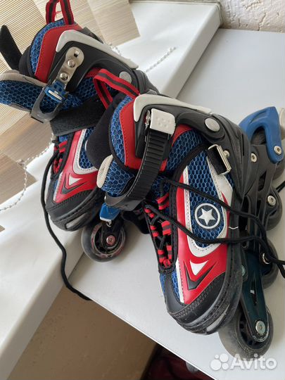 Детские ролики и защита 30 33