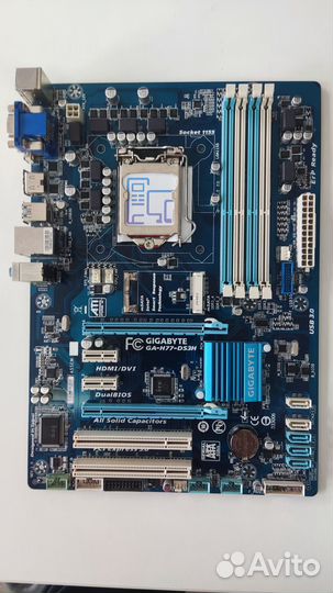 Материнская плата LGA1155 Gigabyte GA-H77-DS3H