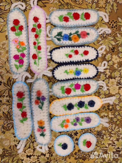 Мочалка вязаная