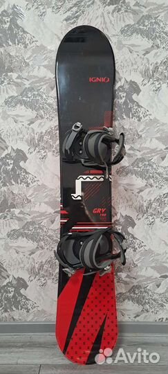 Сноуборд Ignio GRV 150cm+крепления ignio