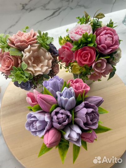 Букетыиз мыла