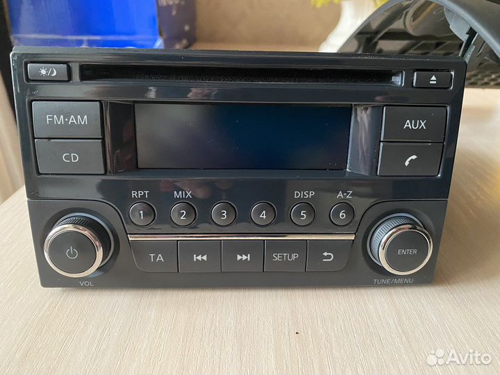 Штатная магнитола Nissan qashqai j10