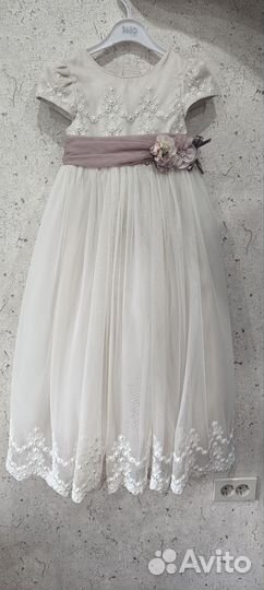 Детское нарядное платье рост122-128