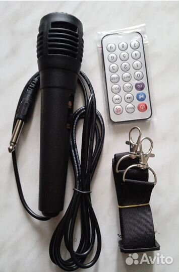 Музыкальная колонка с караоке блютуз