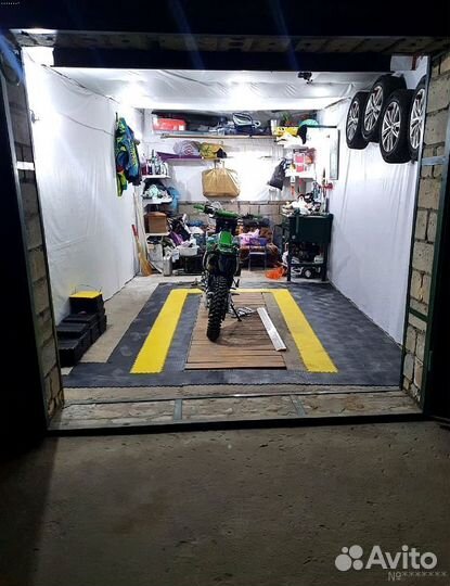 Модульные полы для гаража