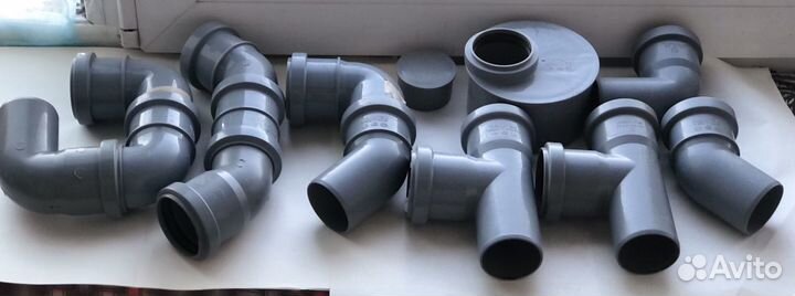Отвод, тройник, муфта, переход пп - Коробка 39 шт