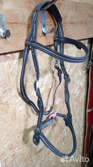Седло, уздечка на пони, уздечка без капсюля, чехол
