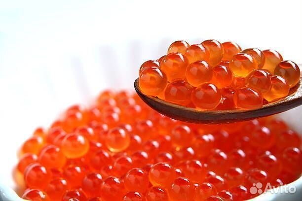 Красная икра кеты