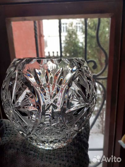 Ваза хрустальная СССР