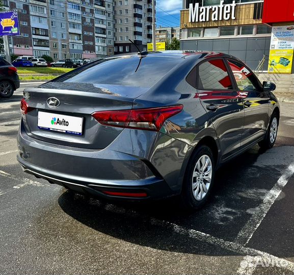 Hyundai Solaris 1.6 МТ, 2021, 55 464 км