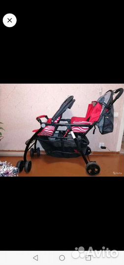 Прогулочная коляска для погодок