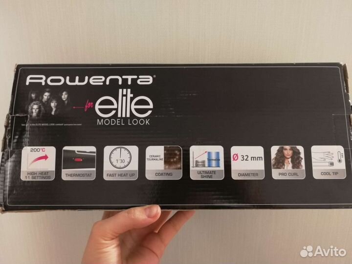 Плойка для волос rowenta