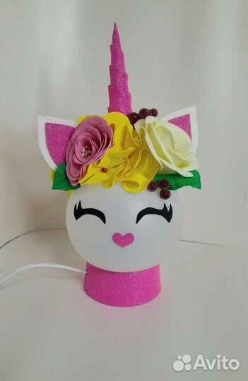 Светильник Единорожка