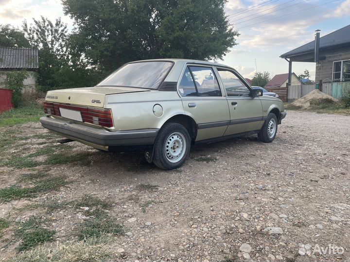 Opel Ascona 1.6 МТ, 1986, 121 625 км