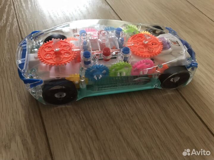 Светящаяся детская машинка с музыкой