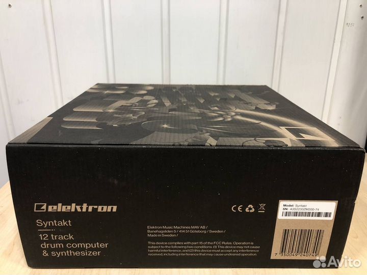 Драм-машина Elektron Syntakt