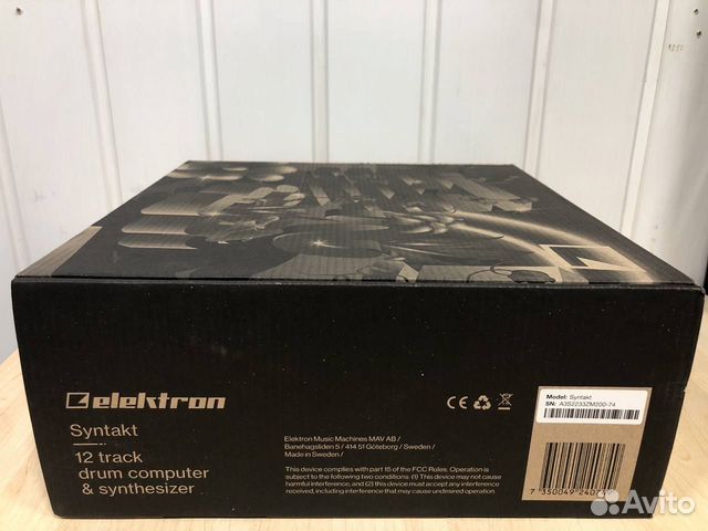 Драм-машина Elektron Syntakt