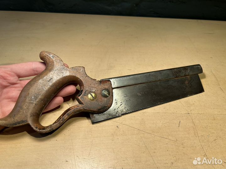 Старинная пила Disston USA