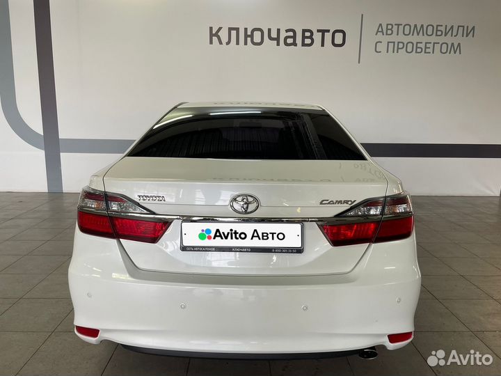 Toyota Camry 2.5 AT, 2016, 136 500 км