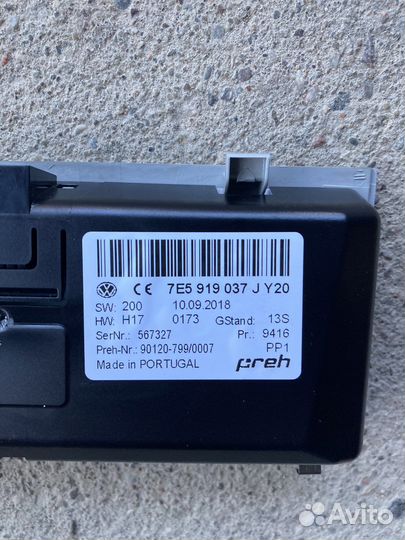 Т5/Т6 блок управления вебастой