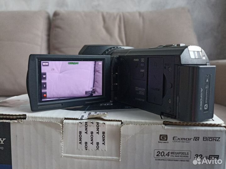 Видеокамера sony hdr-cx580ve