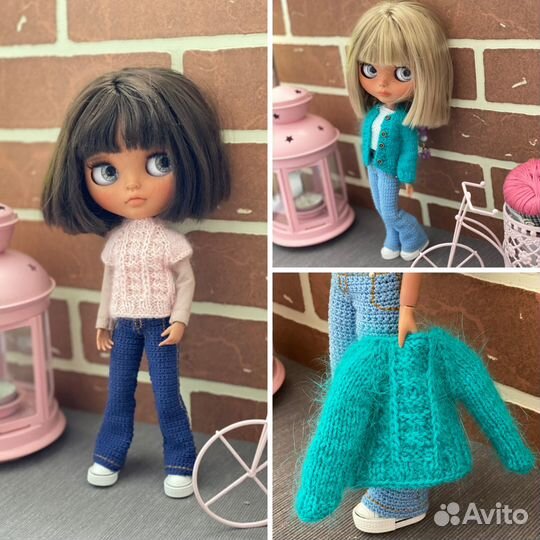 Мастер Класс по вязанию одежды для Блайз