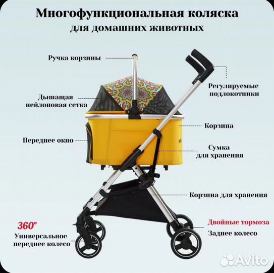 Прогулочная коляска для животных