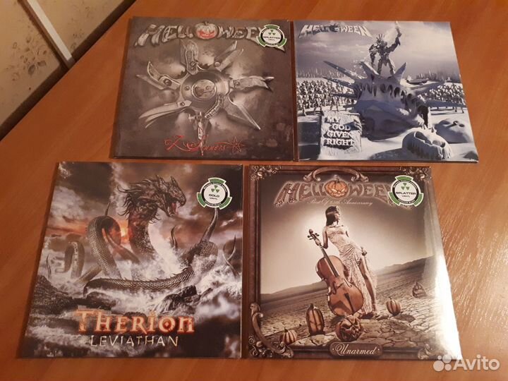 Helloween 2009/ 2010/ 2015/ Therion 2021/ LP/ EU